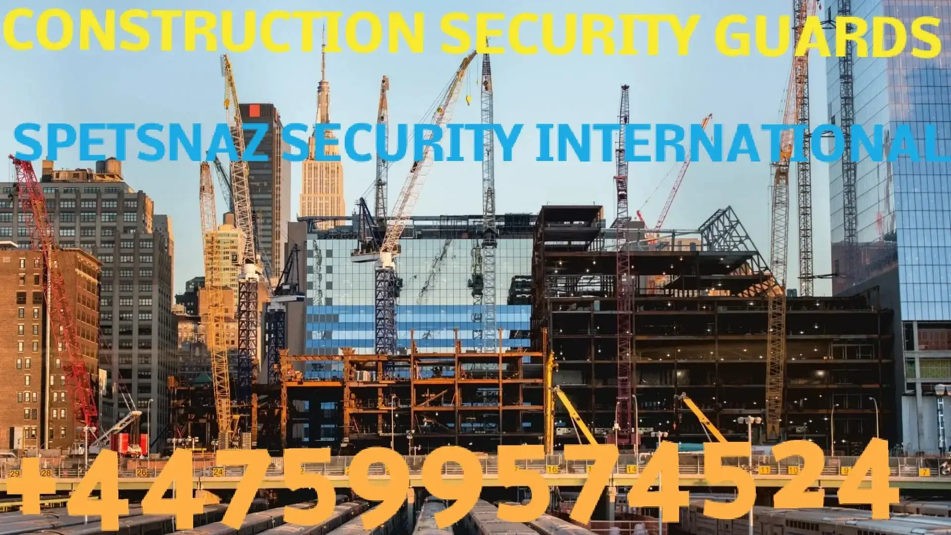 Manchester Construction and Building Site Security Guards:| 24-hours Security Guards Manchester | Security Risk Experts | Security Services Manchester | Manchester Security Company